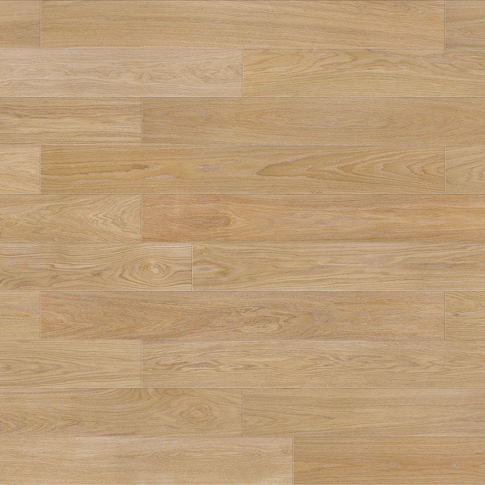 Z bliska widok na aromatyczną, dębową podłogę drewnianą.